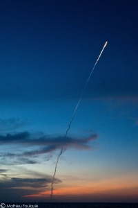 european Ariane rocket blasts off in French Guiana. from ... by Mathieu Foulquié 